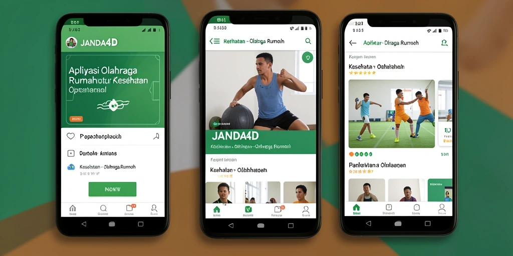Tampilan antarmuka aplikasi JANDA4D yang intuitif dan user-friendly.