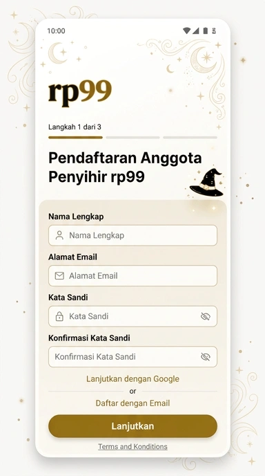 Cara Mudah Daftar Akun rp99 untuk Pengguna Android